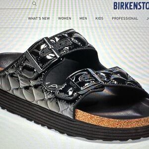 Birkenstock Women's Papillio Padded & Quilted Arizona Shoes